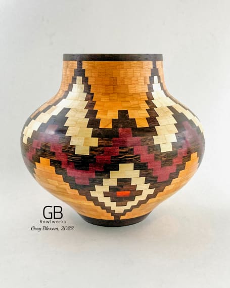Hand turned wooden bowls